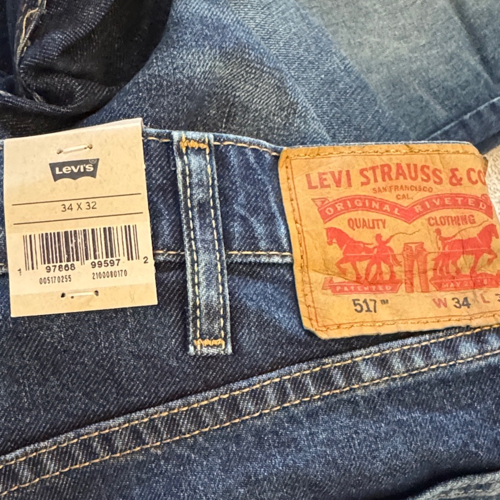 Levi's Men's 517 Bootcut Jeans NWT - Picture 2 of 4
